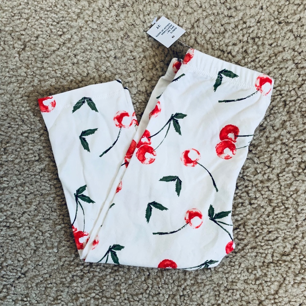 New Toddler Cherry Leggings